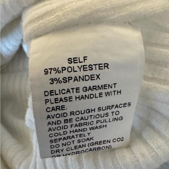 SNDYS Revolve Karla Bodysuit, White, Size XS - Picture 11 of 11